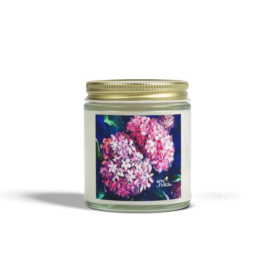 Scented Candles (4oz, 9oz) - Hydrangeas