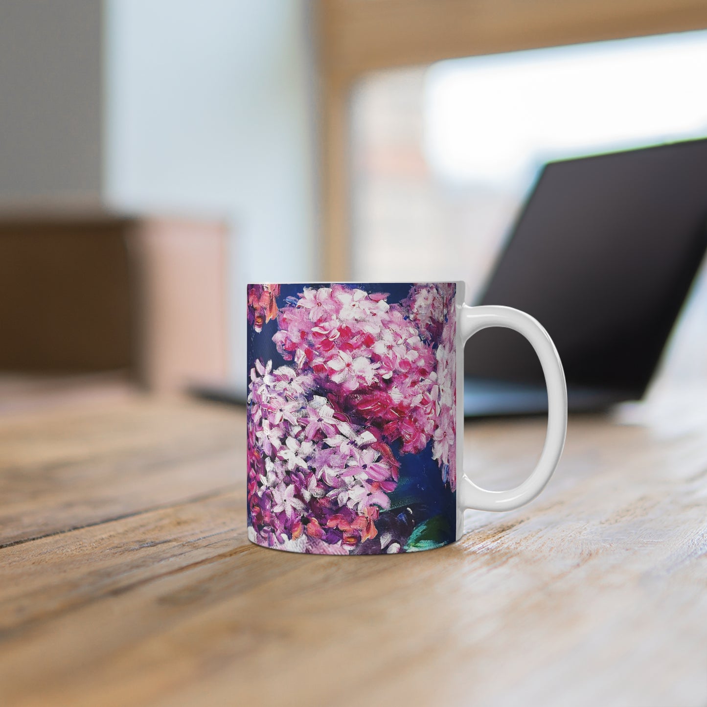 Mug 11oz - Hydrangeas