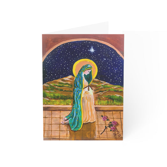 Christmas Greeting Cards (1, 10, 30, and 50pcs) - Expectant Mary