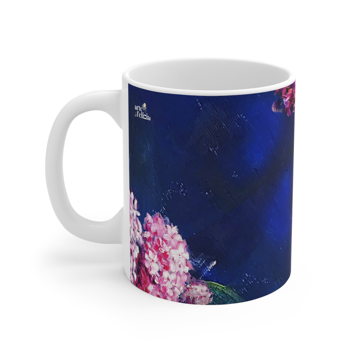 Mug 11oz - Hydrangeas